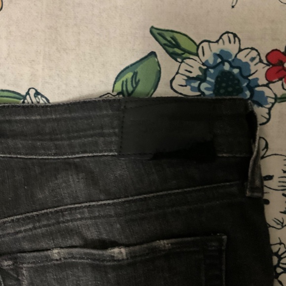 Denim & Supply Ralph Lauren Distressed Skinny Jeans Black Size 30 - Picture 6 of 12
